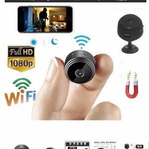 Mini Black WiFi Camera